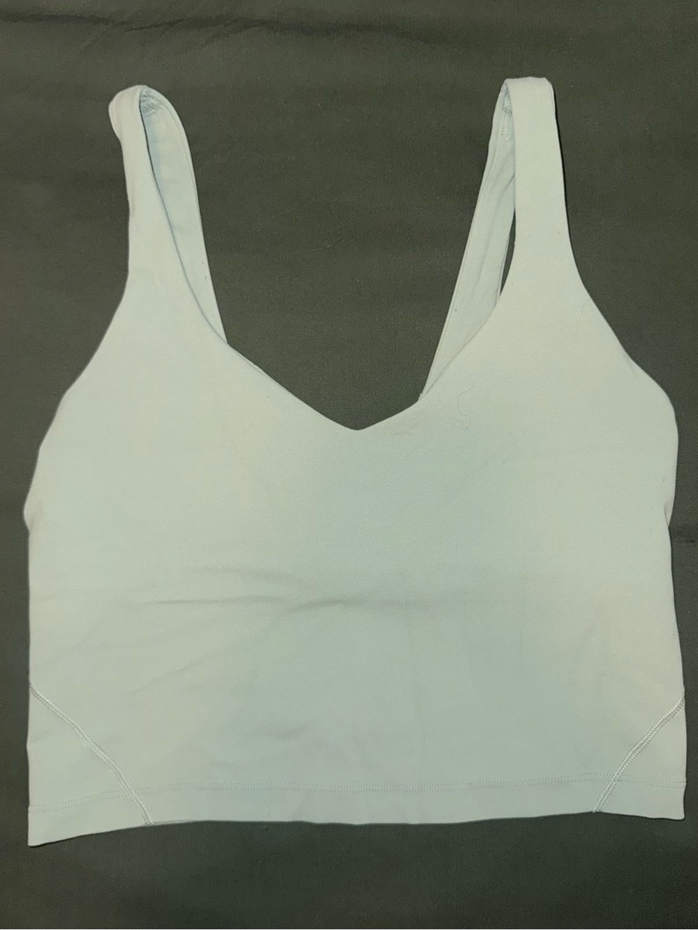 Lululemon Align Light Green/Blue Crop Tank
